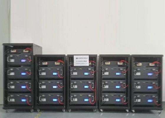 IP40 Server Rack بطارية ليثيوم فوسفات الحديد للأنظمة التجارية