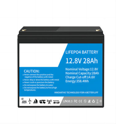 بطارية ليثيوم أيون NCM مقاومة للانفجار 12.8V 28AH للمركبة ذات العجلات الثلاث