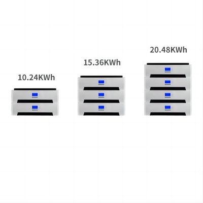 UPS الليثيوم العملي القابل للتكديس للمنزل ، BMS Lithium Ion UPS Battery Backup