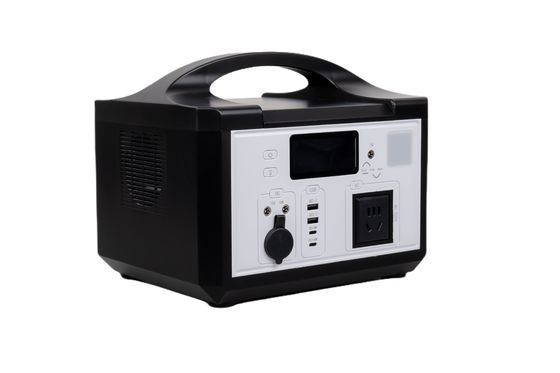 فلاشفيش 600Wh مكيّف الاتحاد الأوروبي MPPT دعم بنك الطاقة المحمول القابل لإعادة الشحن مع موافقة CE للأجهزة المنزلية
