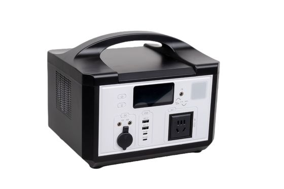 AC 110V/220V الشحن السريع 1.5 ساعة نظام تخزين الطاقة المنزلي مصدر الطاقة المحمول المدمج في BMS للمتجر / التخييم
