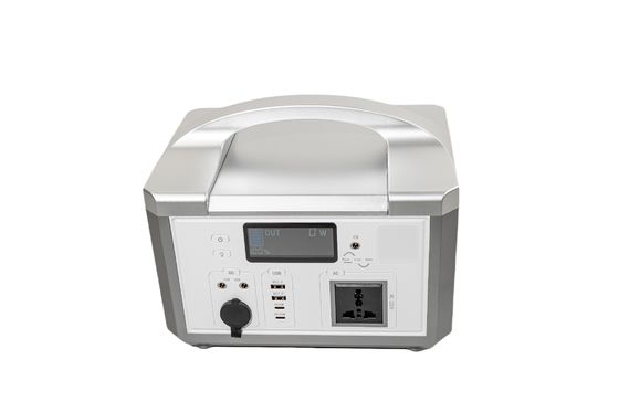 إمدادات الطاقة المحمولة IP65 LifePO4 600WH بطارية طاقة الخروج تصل إلى 1200W مولد الطاقة الشمسية للتخييم / الاستخدام المنزلي
