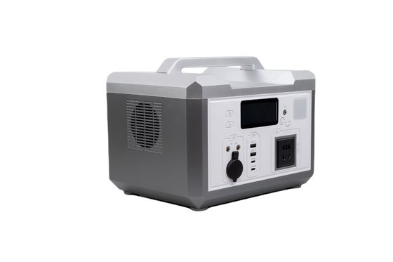 سلفر شيل الطاقة الخارجة الفائقة 600W الاتحاد الأوروبي محول شحن بنك الطاقة مع شاشة شاشات LCD للخروج RV التخييم