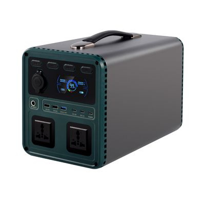 طاقة عالية الكفاءة AC 4 * 220V / 110V بطارية Lifepo4 قابلة لإعادة الشحن مع Bluetooth WiFi مولد طاقة محمول للخييم RV