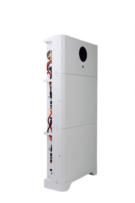 IP65 وصلة سريعة 51.2V 100A نظام تخزين بطارية شمسية سكنية ESS في واحد مدمج في BMS لنظام الألواح الشمسية
