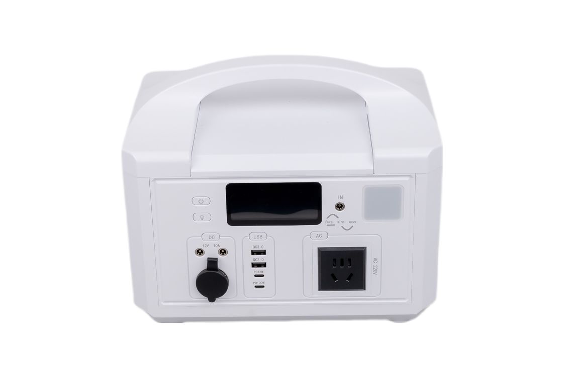 شحن سريع PD30W QC3.0 إعادة الشحن الأسطواني LifePO4 محطة الطاقة المتنقلة بطارية مع BMS لتوفير الطاقة الشمسية