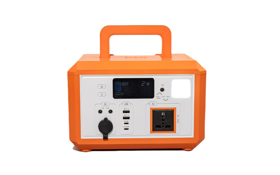 إعادة الشحن LifePO4 3.2V15AH بطارية كثافة طاقة عالية 220V 110V محطة الطاقة المحمولة AC مع LCD للأدوات الكهربائية
