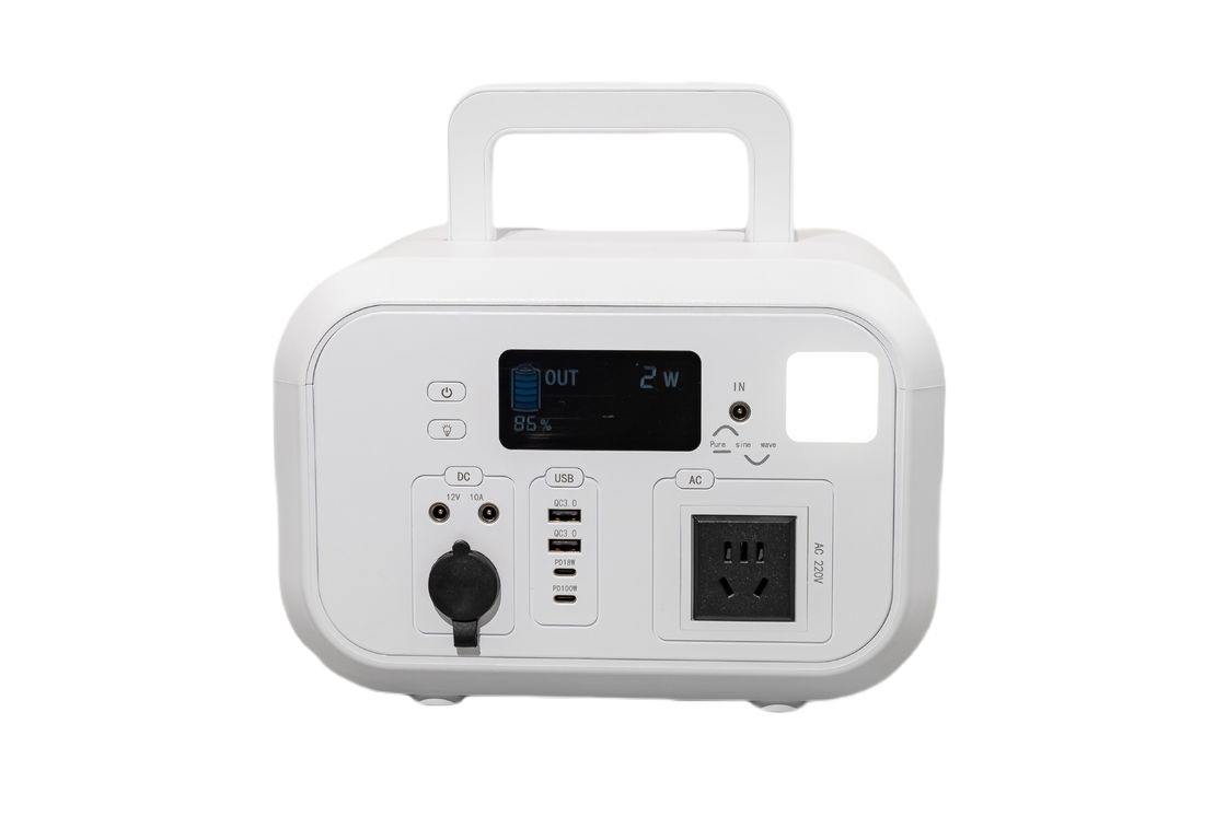 فلاشفيش AC الطاقة الخارجة تصل إلى 1200w كثافة الطاقة العالية إعادة الشحن Lifepo4 بطارية محطة الطاقة الشمسية المحمولة لCPAP