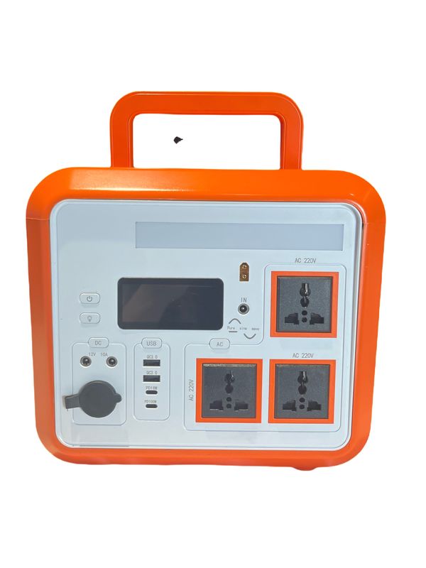 1152WH طاقة كبيرة للغاية DC12V AC 110V محطة الطاقة المحمولة المعتمدة ROHS مع لوحة شمسية لتزويد الطاقة UPS